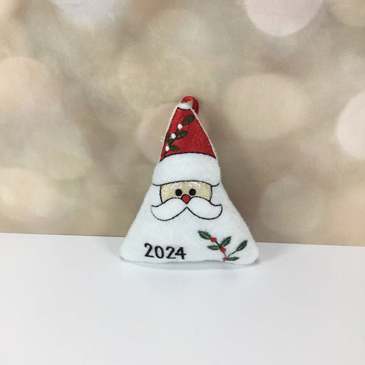 ORNAMENT FELT 2024 SANTA