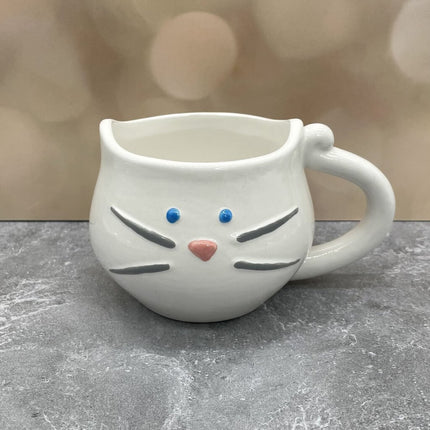 CAT MUG WHITE