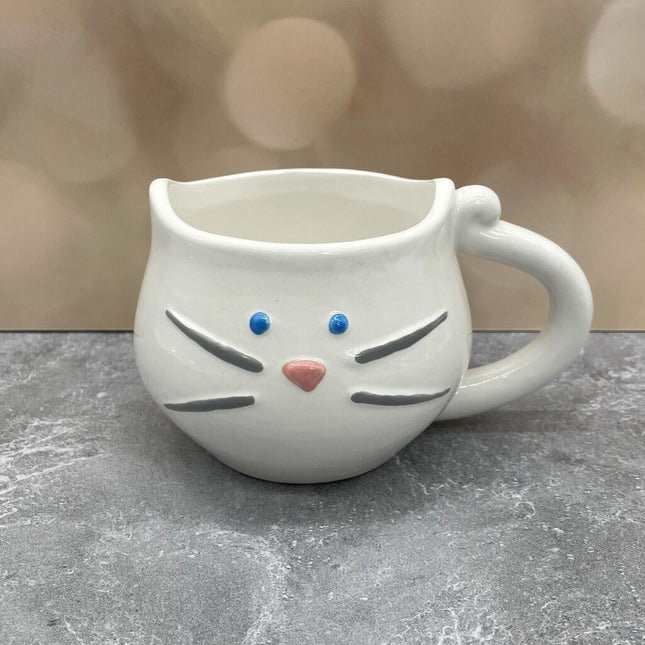 CAT MUG WHITE