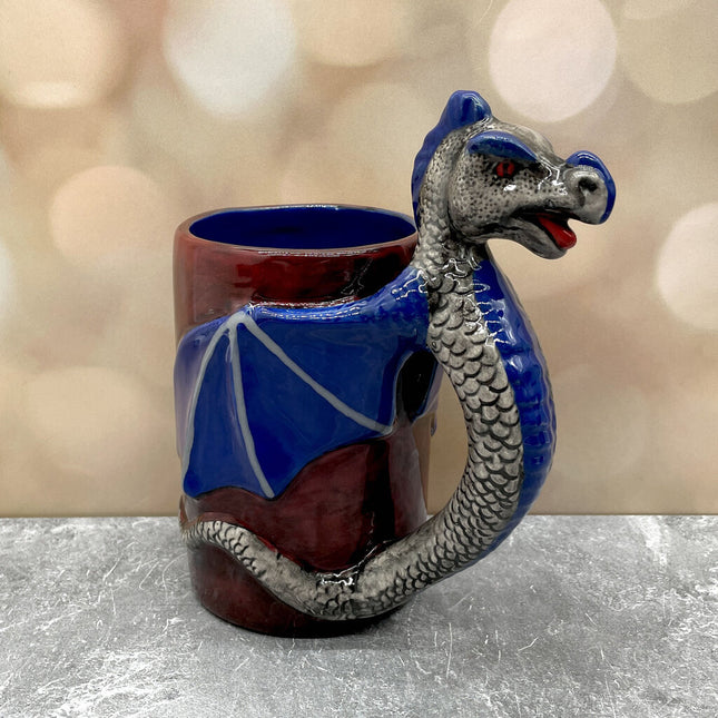 DRAGON MUG - BLACK