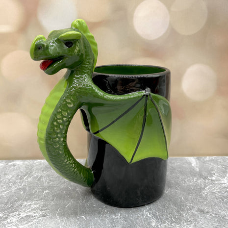 DRAGON MUG GREEN