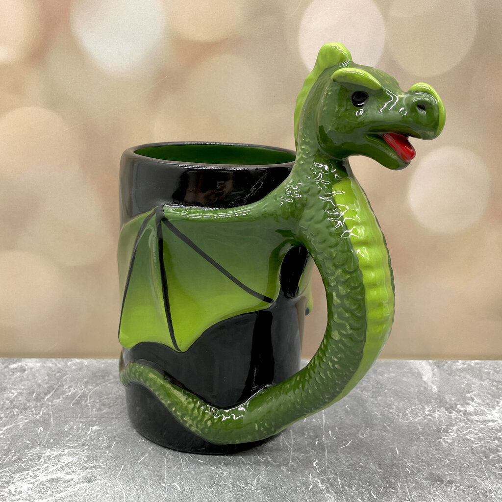DRAGON MUG GREEN