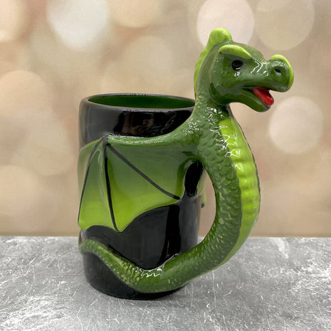 DRAGON MUG GREEN