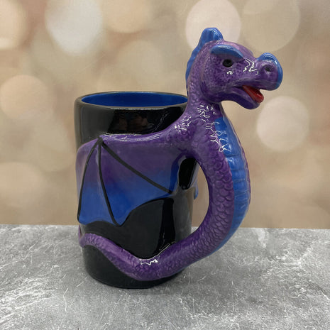 DRAGON MUG PURPLE