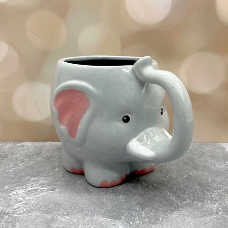 ELEPHANT MUG GREY