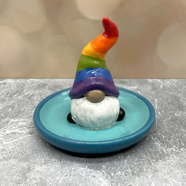 GNOME RING HOLDER RAINBOW