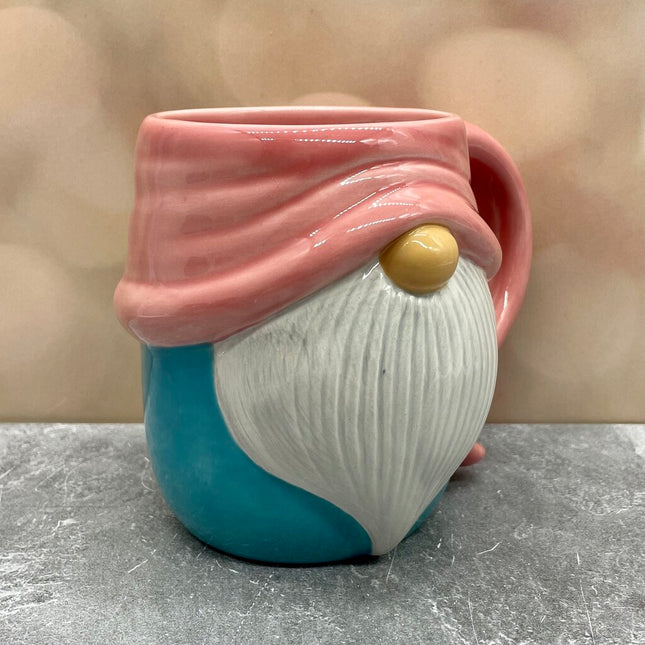 GNOME MUG PINK B BLUE