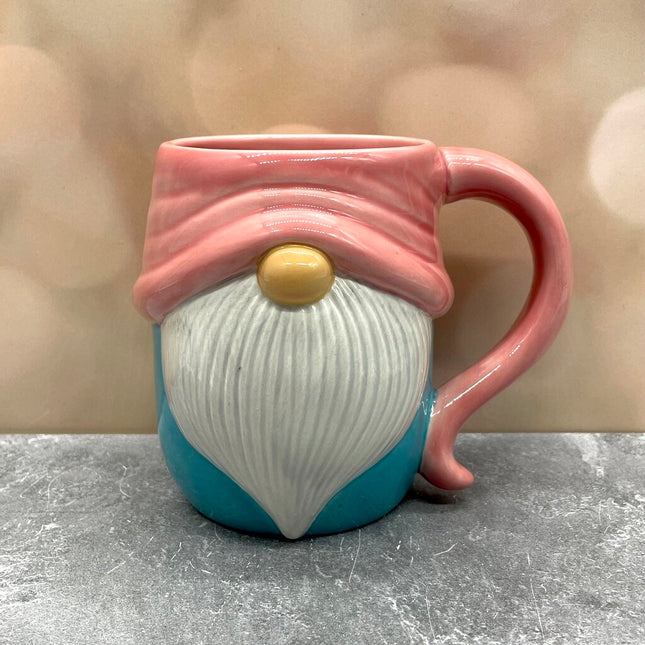 GNOME MUG PINK B BLUE