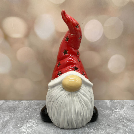 GNOME LANTERN SANTA