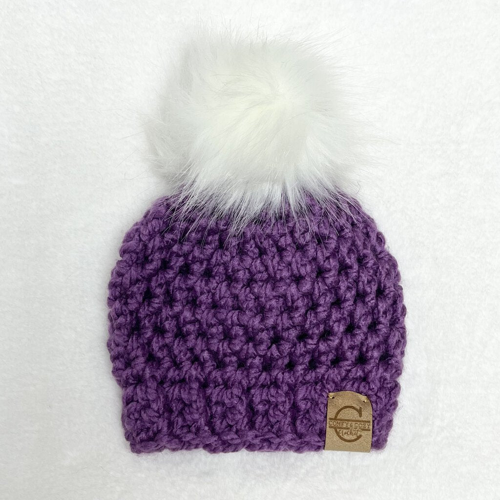 Pom Pom Hat - Jam (0-3 month)