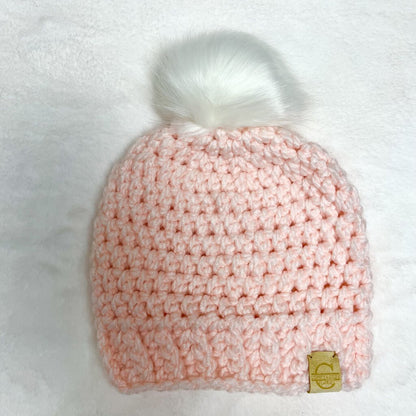 Pom Pom Hats - 6-18 Months