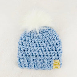 Pom Pom Hats - 0-3 Months - view 1