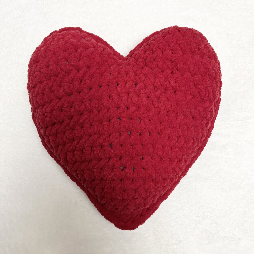 Stuffed Heart - Red (Medium)