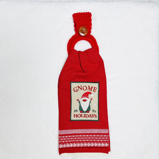 Hanging Towel Set - Gnome for the Holidays