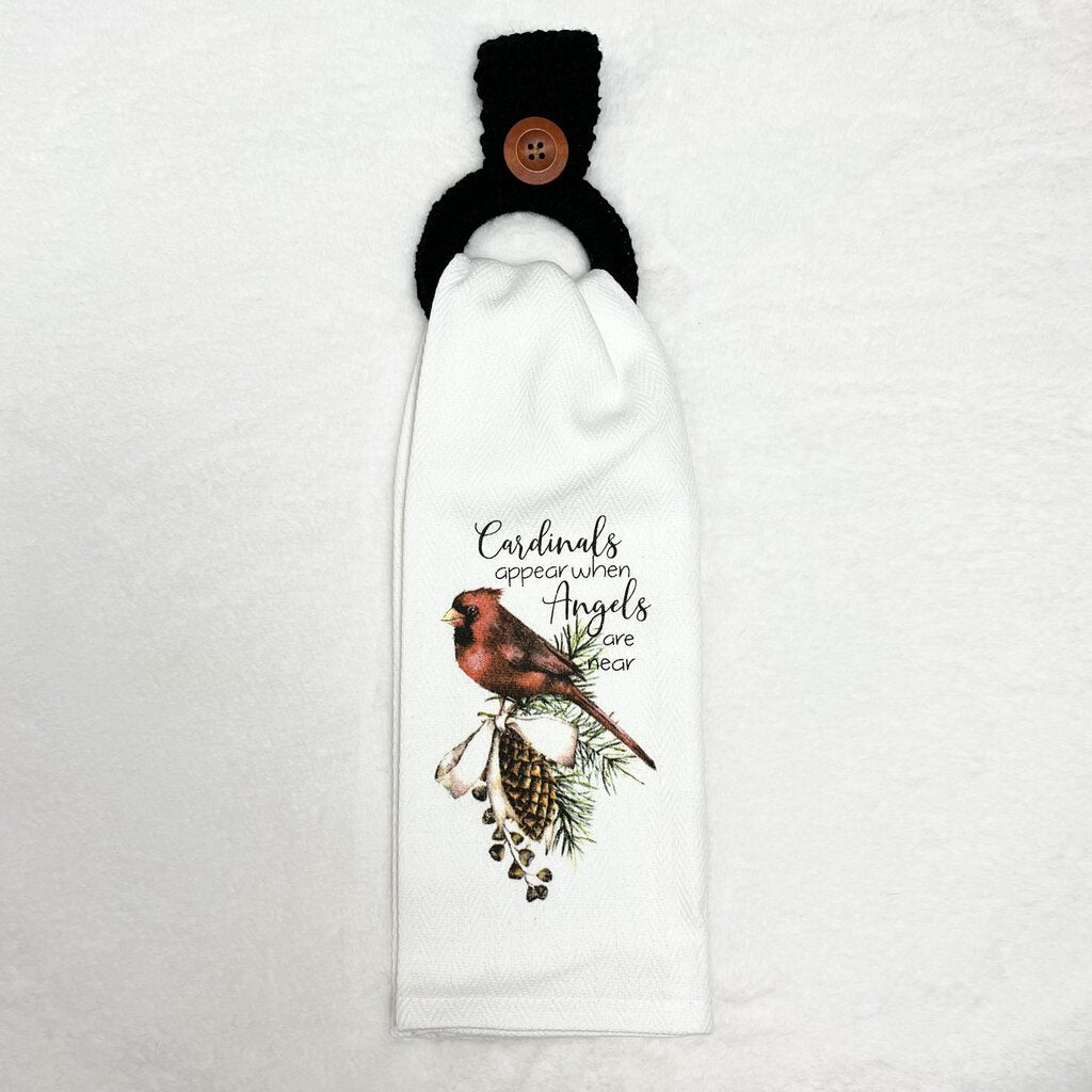 Hanging Towel Set - Cardinals Appear When Angels are Near