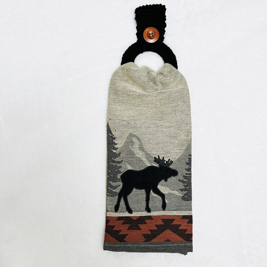 Hanging Towel Set - Moose