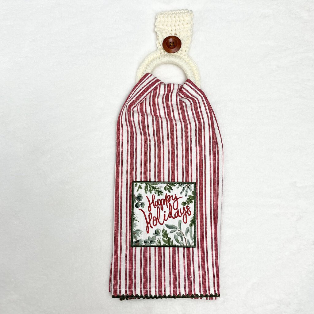 Hanging Towel Set - Happy Holidays