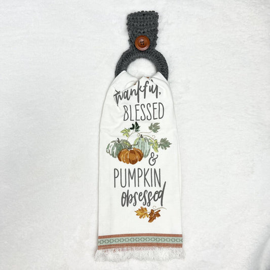 Hanging Towel Set - Pumpkin Obsessed