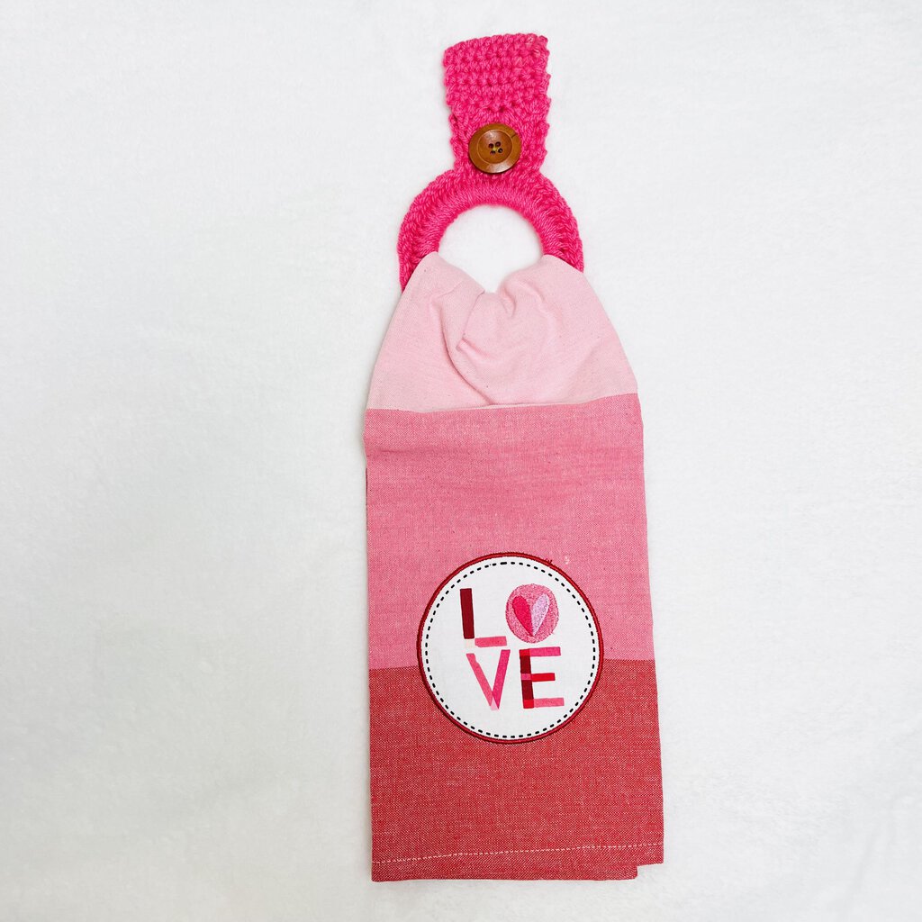 Hanging Towel Set - Love