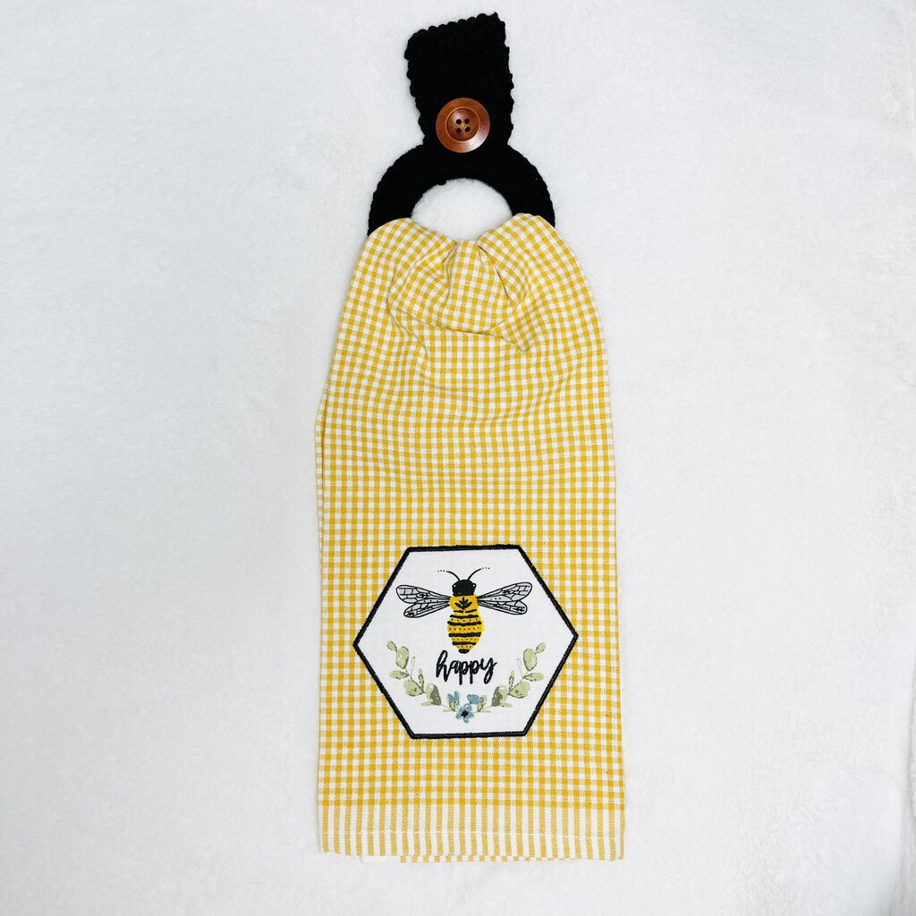 Hanging Towel Set - Bee Happy