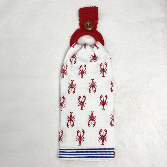 Hanging Towel Set - Lobster