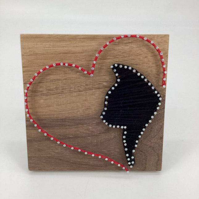 String Art - CAT WITH HEART