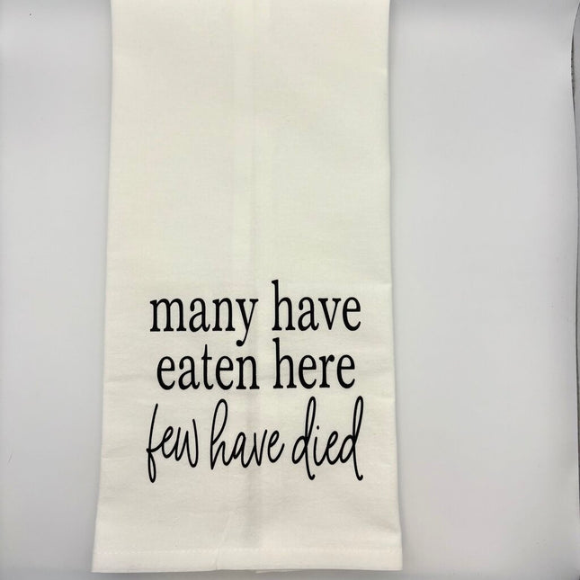 MANY FEW FLOUR SACK DISHTOWEL