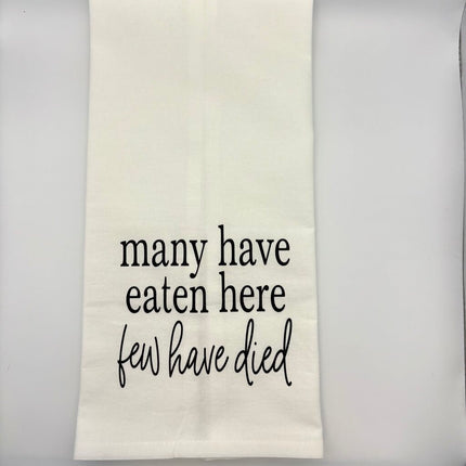 MANY FEW FLOUR SACK DISHTOWEL