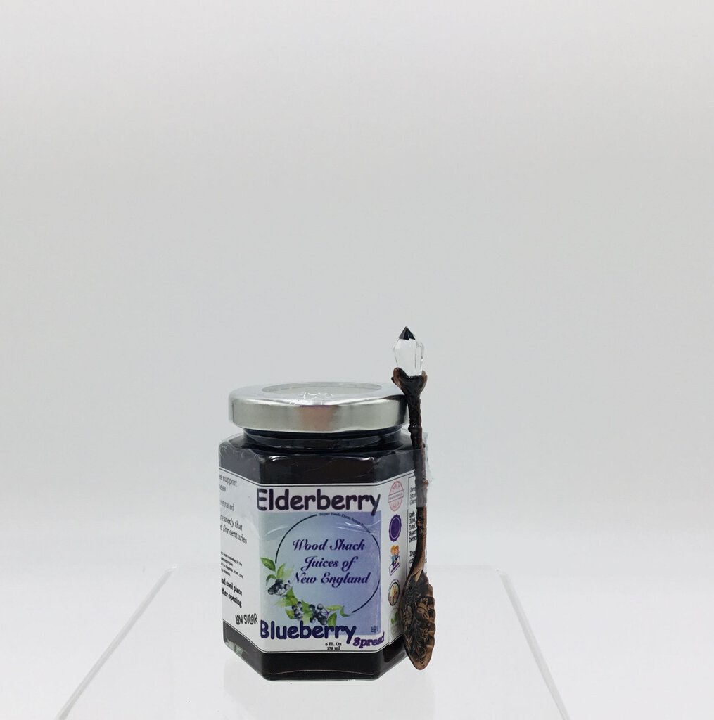 Elderberry Blueberry or strawberry Low Sugar Spread 6 Oz