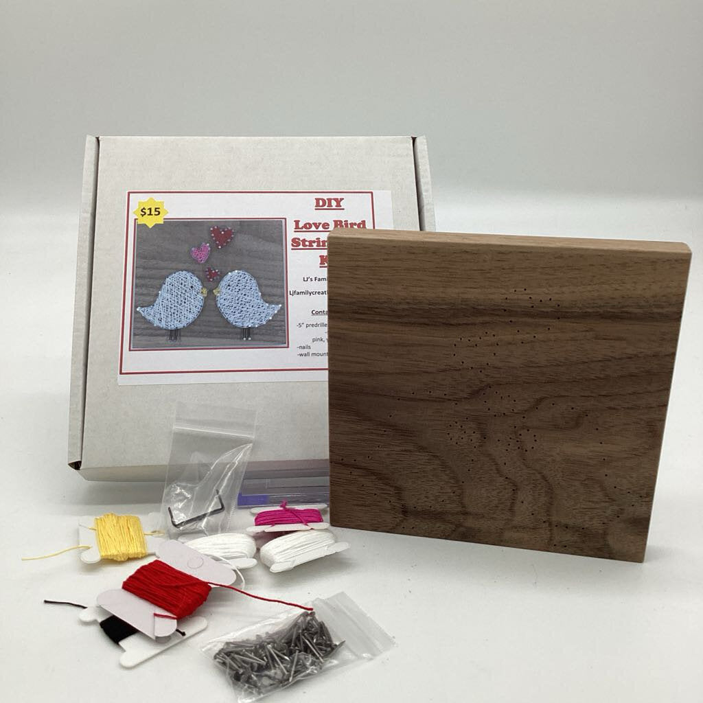 DIY String Art Kit LOVE BIRDS