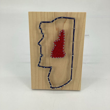 String Art OLD MAN Mountain