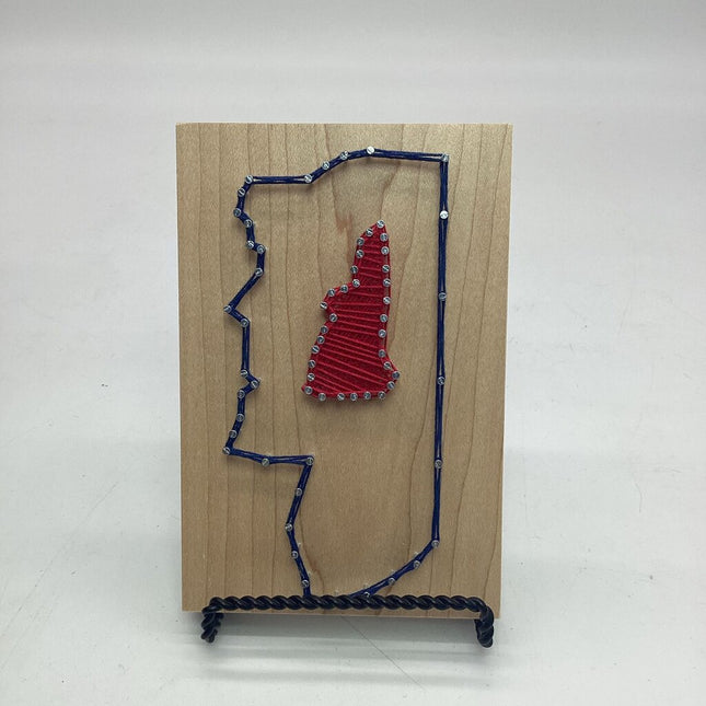 String Art OLD MAN Mountain