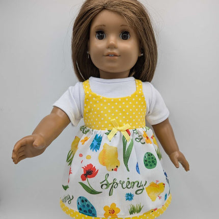 Spring outfit with yellow crocs underwear Tshirt