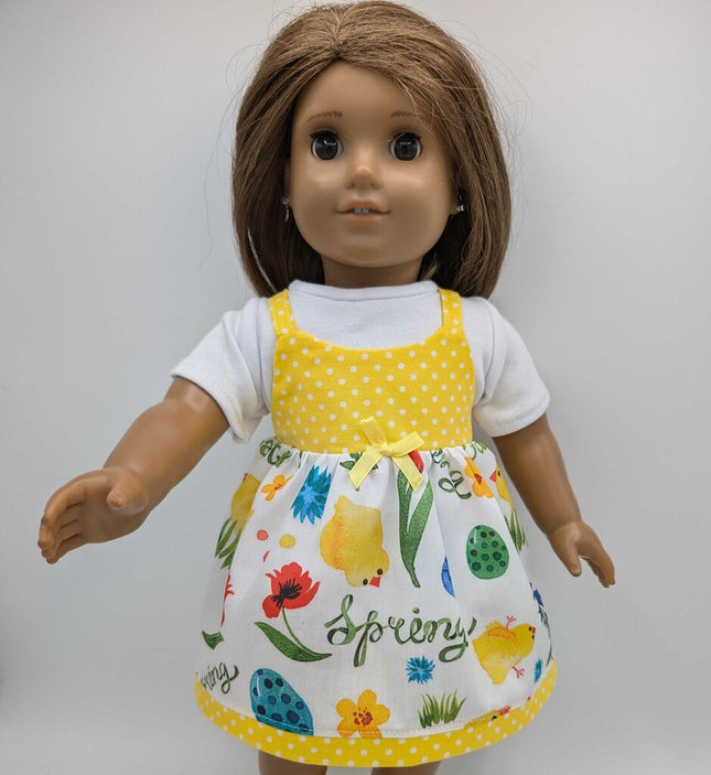 Spring outfit with yellow crocs underwear Tshirt