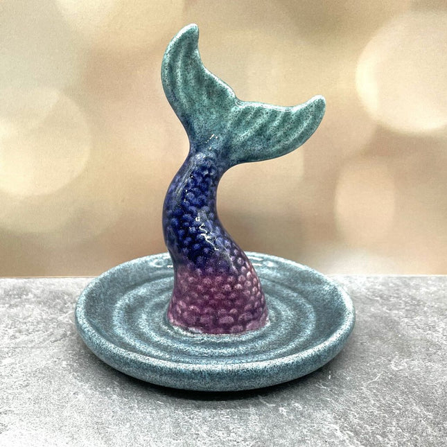 MERMAID RING HOLDER PURPLE