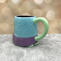 TURTLE MUG BLUE - view 2