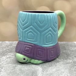 TURTLE MUG BLUE - view 1