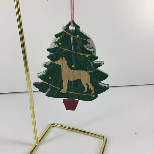 ORNAMENT CHRISTMAS TREE W DOG BREEDS GREAT DANE