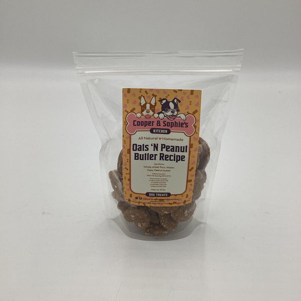 Oats and Peanut Butter Recipe Dog Treats