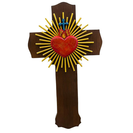 CROSS SACRED HEART
