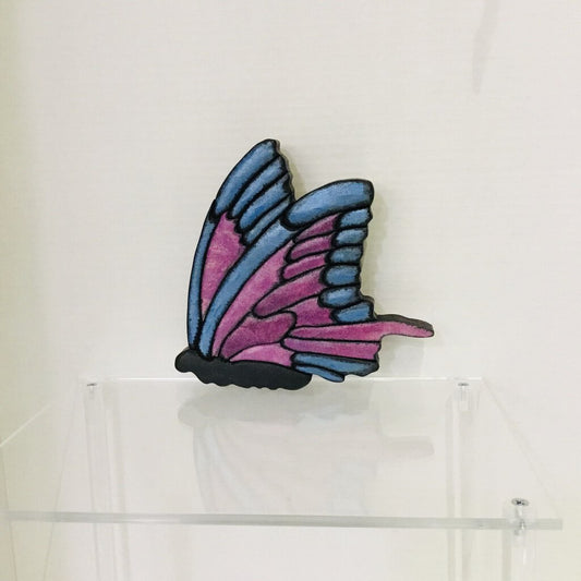 PLAQUE BUTTERFLY STAINED GLASS PATTERN