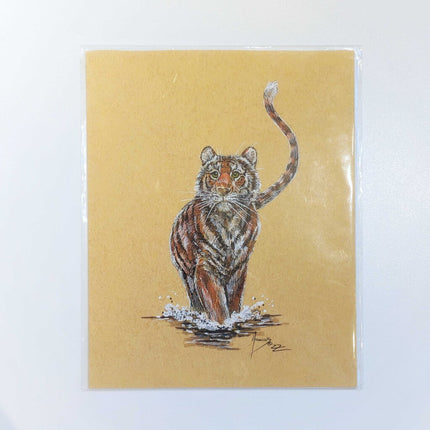 Tiger Tail Art Print