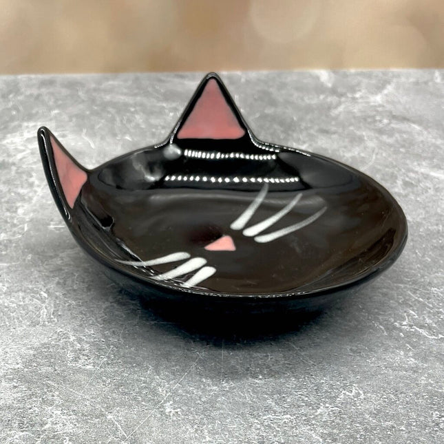CAT DISH BLACK