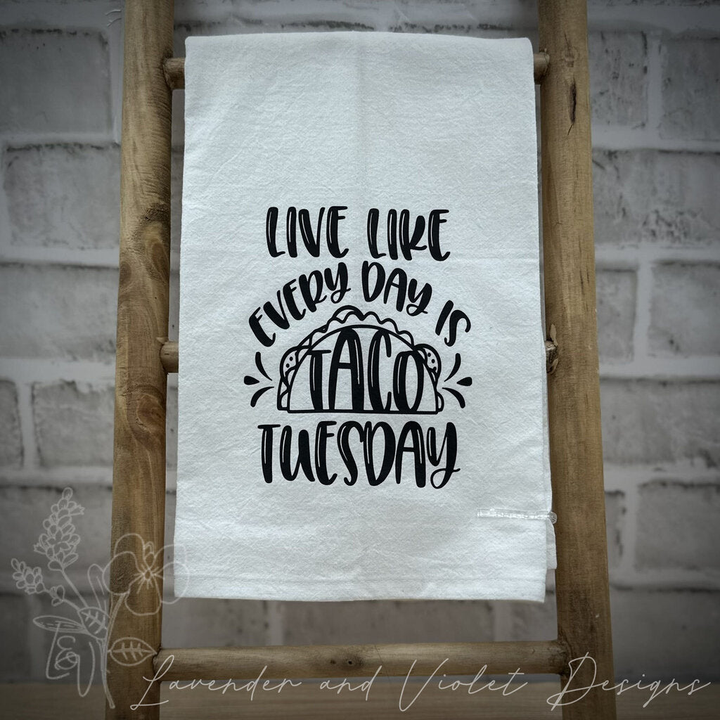 TACO FLOUR SACK DISHTOWEL