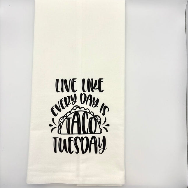 TACO FLOUR SACK DISHTOWEL