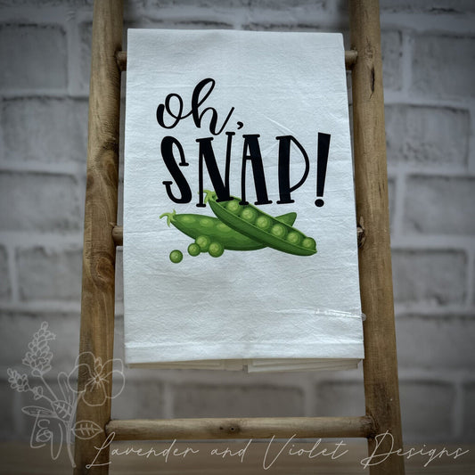 PEAS FLOUR SACK DISHTOWEL