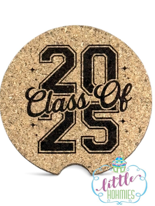 Cork Car Coaster CCC - Graduation