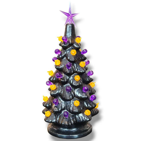 SKINNY TREE BLACK GLITTER