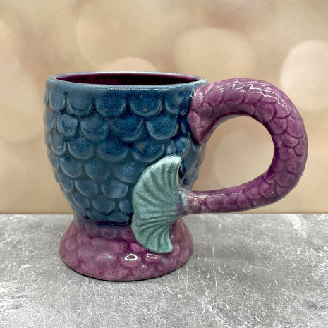 MERMAID MUG BLUE