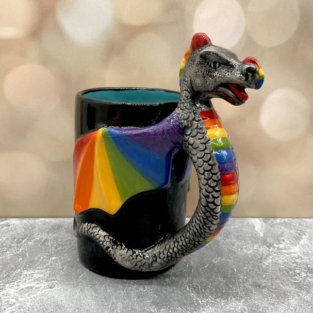 DRAGON MUG - RAINBOW